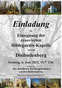 Einsegnung Hildegardiskapelle 6.Juni 2022