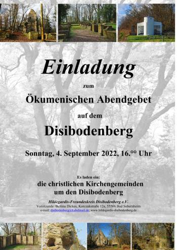 Disibodenberg Andacht Oktober 2022