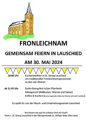 Fronleichnam in Lauschied
