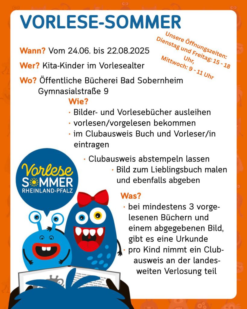 Vorlese-Sommer RLP 2025