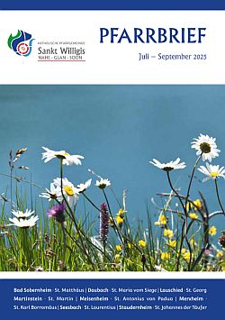 Titelblatt des aktuellen Pfarrbriefs der Pfarrei St. Willigis