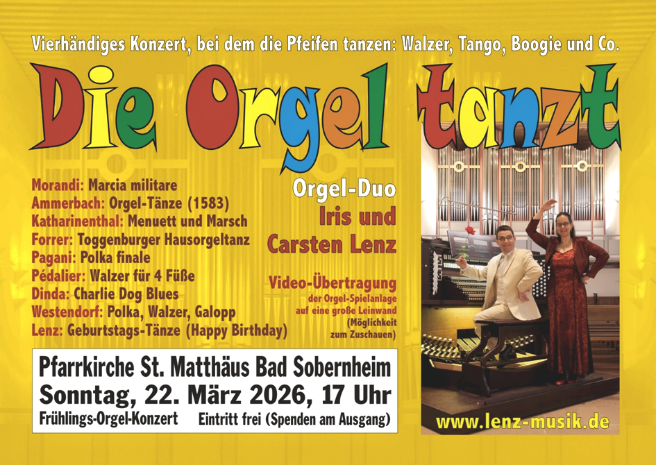 Die Orgel tanzt